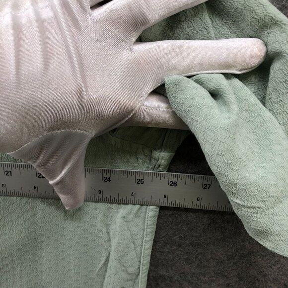 Urban Outfitters Relaxed Short Sleeve Shirt Mens L Sage Green Button Up Rayon - Picture 7 of 9